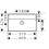 Umywalka 600/370 SmartClean Xanuia Q Hansgrohe (61125450)