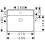 Umywalka 600/480 SmartClean Xanuia Q Hansgrohe (61150450)