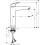 Bateria umywalkowa 190 z korkiem Logis Hansgrohe (71091000)