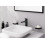 Bateria umywalkowa 190 Logis czarny mat Hansgrohe (71091670)