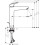 Bateria umywalkowa 190 z korkiem Logis chrom Hansgrohe (71095000)