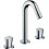 3-otworowa bateria umywalkowa 150 z kompletem odpływowym z cięgłem Chrom Logis Hansgrohe (71133000)