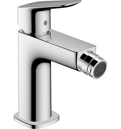 Bateria bidetowa 110 Fine z korkiem z cięgłem Chrom Logis Hansgrohe (71201000)