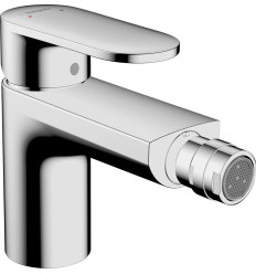 Jednouchwytowa bateria bidetowa z kompletem odpływowym z cięgłem Chrom Vernis Blend Hansgrohe (71210000)