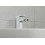 Jednouchwytowa bateria bidetowa z kompletem odpływowym z cięgłem Chrom Vernis Shape Hansgrohe (71211000)