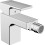 Jednouchwytowa bateria bidetowa z metalowym kompletem odpływowym Chrom Vernis Shape Hansgrohe (71219000)