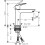 Bateria umywalkowa 110 Fine z korkiem Push-Open Chrom Logis Hansgrohe (71252000)