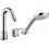 Bateria nawannowa 3-otworowa Secuflex Chrom Logis Hansgrohe (71310000)