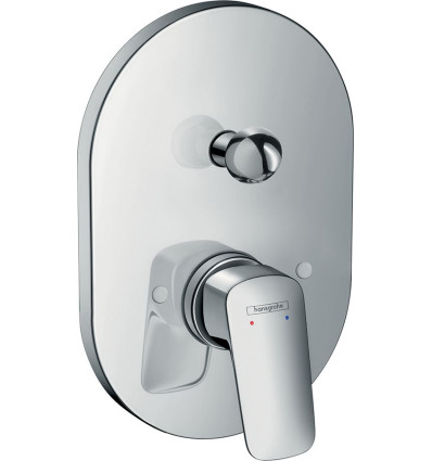 Jednouchwytowa bateria wannowa, podtynkowa Chrom Logis Hansgrohe (71406000)