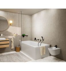 Wylewka wannowa Czarny Matowy Vernis Blend Hansgrohe (71420670)