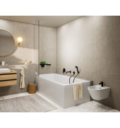 Wylewka wannowa Czarny Matowy Vernis Blend Hansgrohe (71420670)