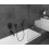 Wylewka wannowa Czarny Matowy Vernis Blend Hansgrohe (71420670)