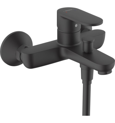 Jednouchwytowa bateria wannowa, natynkowa Czarny Matowy Vernis Blend Hansgrohe (71440670)