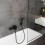 Jednouchwytowa bateria wannowa, natynkowa Czarny Matowy Vernis Blend Hansgrohe (71440670)