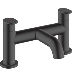 2-otworowa bateria na brzeg wanny Czarny Matowy Vernis Blend Hansgrohe (71442670)