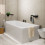 2-otworowa bateria na brzeg wanny Czarny Matowy Vernis Blend Hansgrohe (71442670)