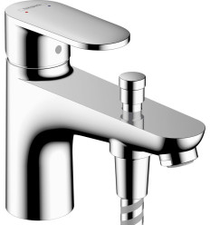 Jednouchwytowa bateria wannowa Monotrou z przełącznikiem ciśnieniowym Chrom Vernis Blend Hansgrohe (71444000)
