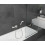 Bateria wannowa Vernis Shape chrom Hansgrohe (71450000)