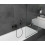 Bateria wannowa Vernis Shape czarny mat Hansgrohe (71450670)