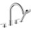4-otworowa bateria na brzeg wanny Chrom Vernis Blend Hansgrohe (71456000)