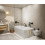 4-otworowa bateria na brzeg wanny Czarny Matowy Vernis Blend Hansgrohe (71456670)