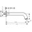 Wylewka wannowa Chrom Vernis Shape Hansgrohe (71460000)