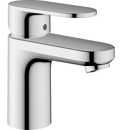 Jednouchwytowa bateria umywalkowa 70 z kompletem odpływowym z cięgłem Chrom Vernis Blend Hansgrohe (71550000)