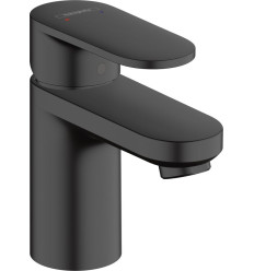 Jednouchwytowa bateria umywalkowa 70 z kompletem odpływowym z cięgłem Czarny Matowy Vernis Blend Hansgrohe (71550670)
