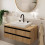 3-otworowa bateria umywalkowa z kompletem odpływowym z cięgłem Czarny Matowy Vernis Blend Hansgrohe (71553670)