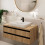 Jednouchwytowa bateria umywalkowa 100 bez kompletu odpływowego Czarny Matowy Vernis Blend Hansgrohe (71580670)