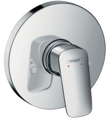 Jednouchwytowa bateria prysznicowa podtynkowa Chrom Logis Hansgrohe (71606000)