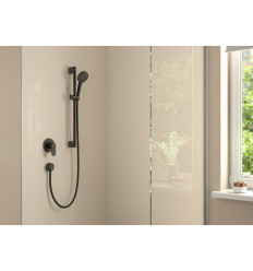 Bateria prysznicowa podtynkowa Vernis Blend czarny mat Hansgrohe (71649670)