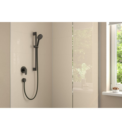 Bateria prysznicowa podtynkowa Vernis Blend czarny mat Hansgrohe (71649670)
