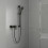 Bateria prysznicowa Vernis Shape czarny mat Hansgrohe (71650670)