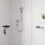 Bateria prysznicowa podtynkowa Vernis Shape chrom Hansgrohe (71658000)