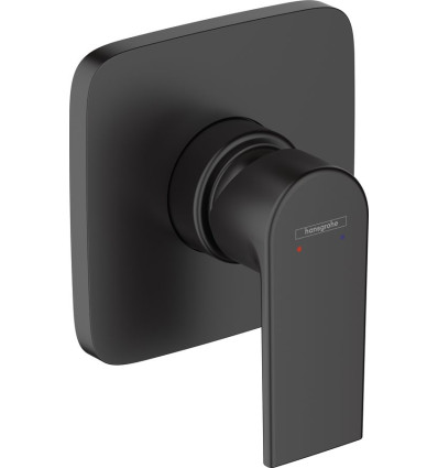 Bateria prysznicowa podtynkowa Vernis Shape czarny mat Hansgrohe (71658670)
