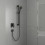 Bateria prysznicowa podtynkowa Vernis Shape czarny mat Hansgrohe (71658670)