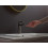 Bateria umywalkowa 110 Talis E czarny chrom szczotkowany Hansgrohe (71712340)