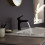 Bateria umywalkowa 110 CoolStart z korkiem Talis E czarny mat Hansgrohe (71713670)