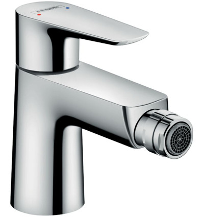 Bateria bidetowa z korkiem z cięgłem Chrom Talis E Hansgrohe (71720000)