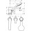 Bateria nawannowa 3-otworowa Secuflex Chrom Talis E Hansgrohe (71730000)