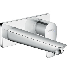 Bateria umywalkowa z wylewką 16,5 ścienna podtynkowa Chrom Talis E Hansgrohe (71732000)