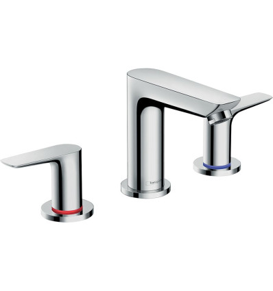 Bateria umywalkowa 3-otworowa z korkiem z cięgłem Chrom Talis E Hansgrohe (71733000)