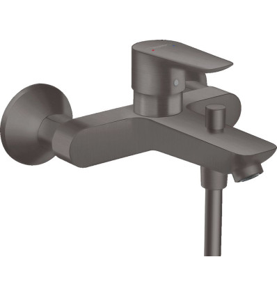 Bateria wannowa Talis E czarny chrom szczotkowany Hansgrohe (71740340)