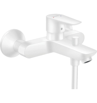 Bateria wannowa Talis E biały mat Hansgrohe (71740700)