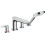 Bateria nawannowa 4-otworowa Chrom Talis E Hansgrohe (71748000)