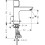 Bateria umywalkowa 110 Chrom Talis Select E Hansgrohe (71751000)