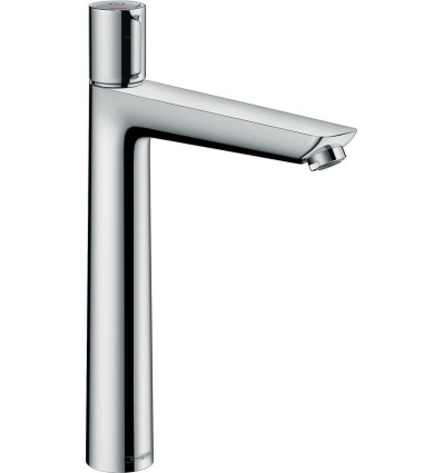 Bateria umywalkowa 240 do umywalek nablatowych z korkiem z cięgłem Chrom Talis Select E Hansgrohe (71752000)