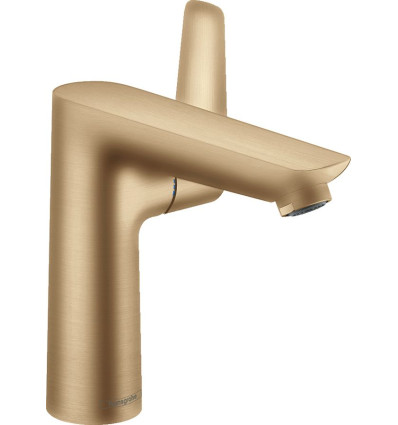 Bateria umywalkowa 150 z korkiem z cięgłem Brąz Szczotkowany Talis E Hansgrohe (71754140)