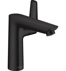 Bateria umywalkowa 150 z korkiem z cięgłem Czarny Mat Talis E Hansgrohe (71754670)